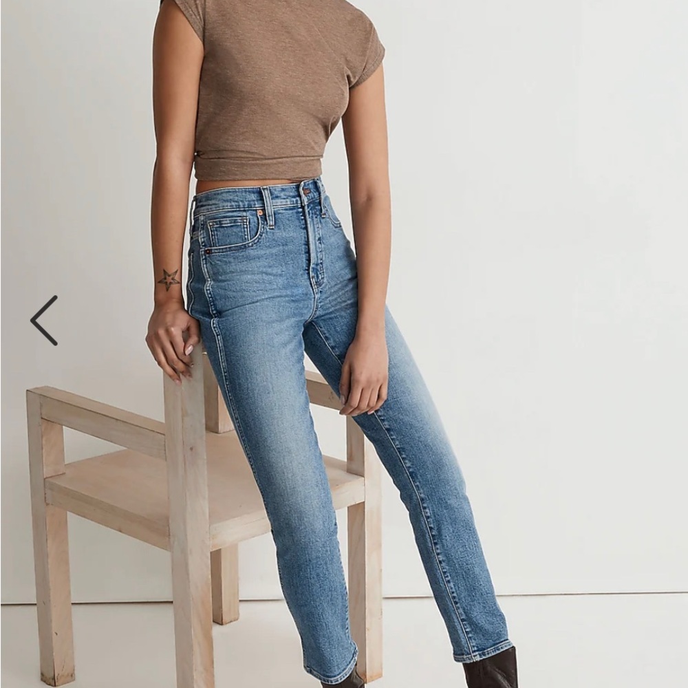 Madewell Stovepipe Straight Size 25